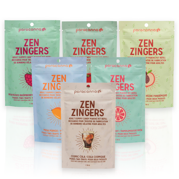 O Zen Zingers™ Edible Gummy Mix Refill