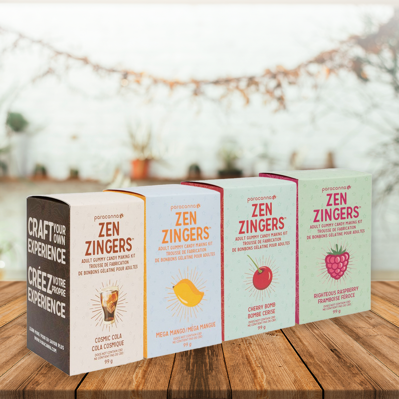 O Zen Zingers™ Edibles Gummy Making Kit