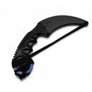 7.5" Non-Sharpened Practice Karambit Knife with Sheath – Assorted Designs Fixed Blade Knife Super Supplys Inc