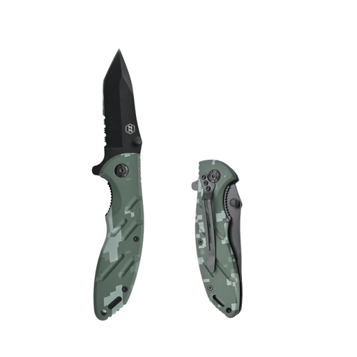 Ozzuni Camouflage Foldable Pocket Knife