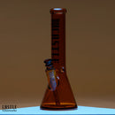 SC Castle Glassworks 14 Inch 7mm Electroplated Beaker Bong