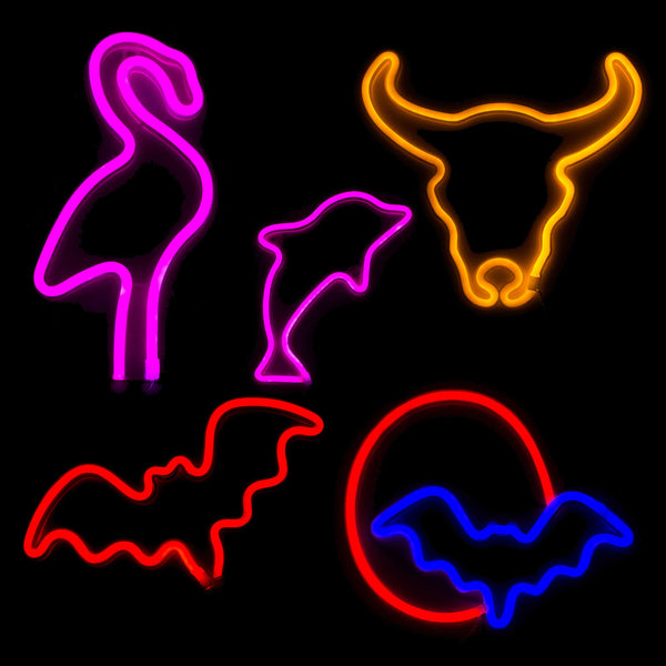 O LED Neon Decoration Signs - Animal Collections