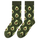 TRIM QUEEN |AVACADO GREEN SOCKS Footwear Trim Queen