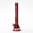 SPARK | 18" 7 mm metallic classic beaker bong Glass Bong ONE Red