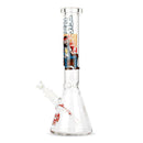 SC Cheech and Chong 15" 7mm In Da Couch Beaker Bong