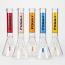 FOGGX | 14" Glass Water Pipe – 7mm Thick [FT590] Glass Bong LEHIGH WHOLESALE