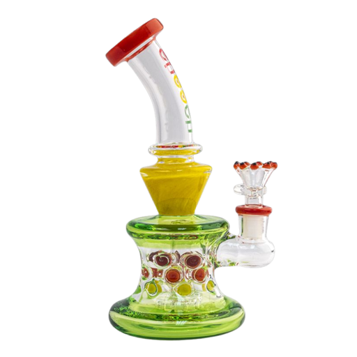 8" Cheech Colored Shower Head Rig