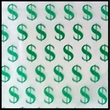 1.25"x1.25" Patterned Ziploc Bags