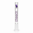 Cheech | 5.5" Diamond Downstems with Diffusion Cuts Downstem · Bowlstem Smoking Cat Distribution Purple