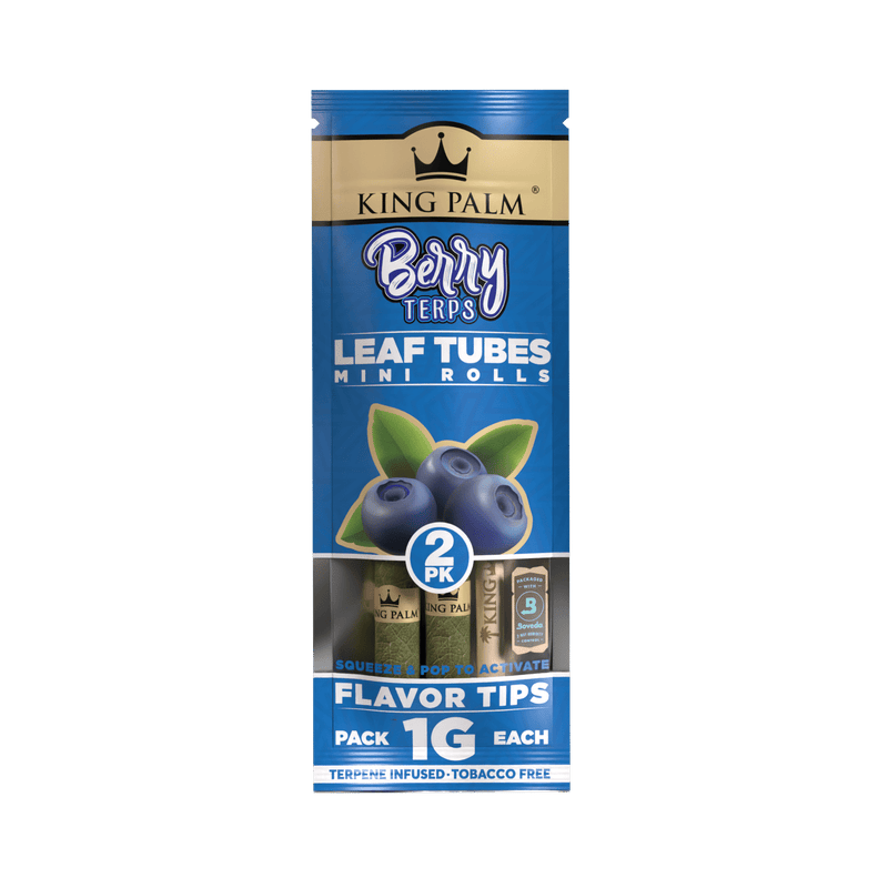 O King Palm | 2 Mini Hand-Rolled with flavor tips Box of 20 -Varoius Flavours