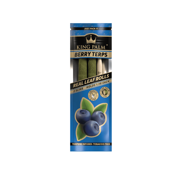 O King Palm | 2 slim Hand-Rolled with flavor tips Box of 20