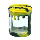 Gotoke | Honeycomb Dab Container Jar Gotoke Black Yellow