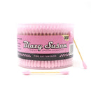 SC Blazy Susan Pink Premium Cotton Swabs 300 ct