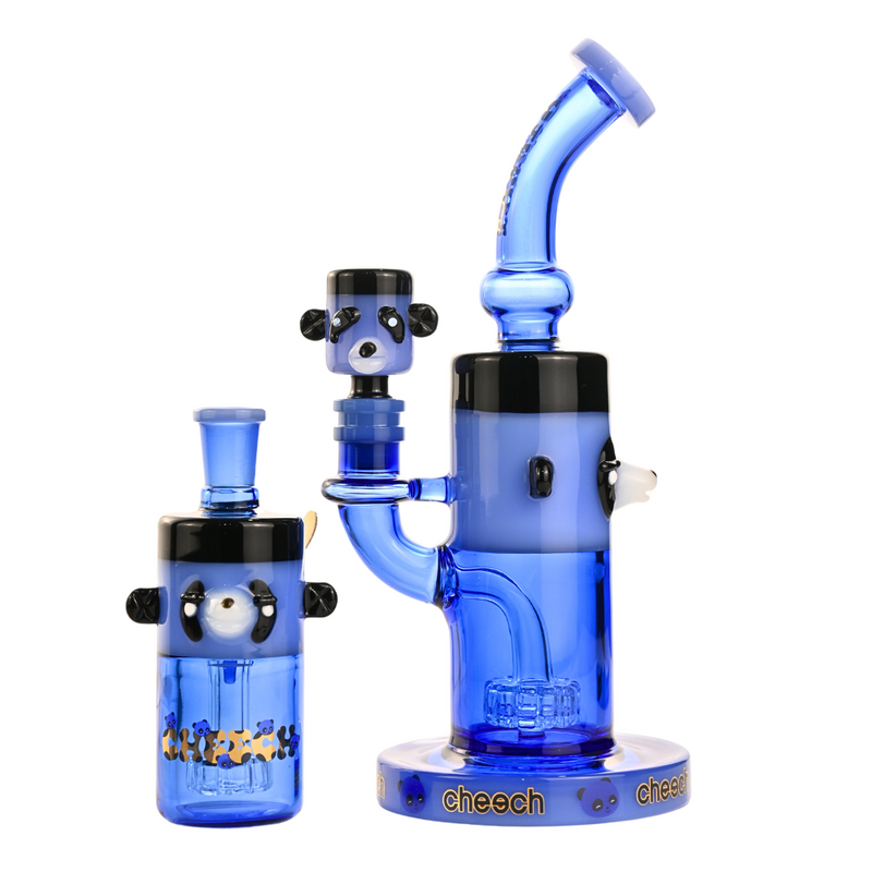 SC 9.5" Cheech Panda Bong with matching Ash Catcher