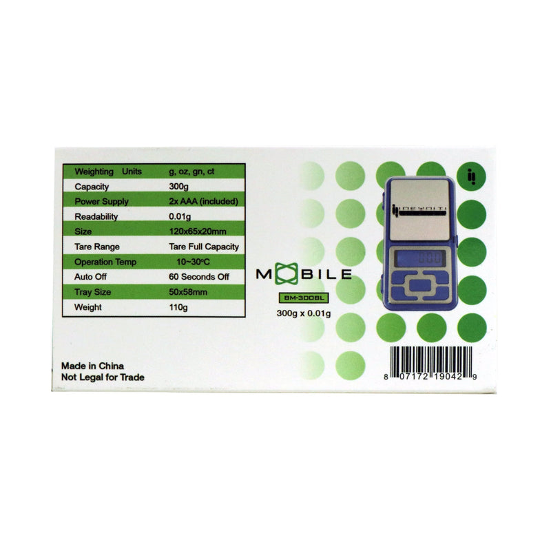 Mobile Digital Pocket Scale, 300g x 0.01g - Infyniti Scales