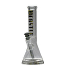 SC Castle Glassworks Lightning Bolt 14 inch 9mm Beaker Bong