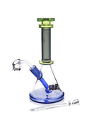 Squadafum Bong Premium Cyclone Glass Bong Squadafum Canada Blue-Green