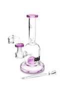 Squadafum Bong Premium Top Hat Glass Bong Squadafum Canada Pink