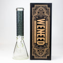 WENEED®-14" Vector Grid Beaker 7mm Glass Bong WENEED®