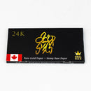 Acid Secs 24K Gold King size Rolling Paper King Size Acid Secs Productions Inc. Single Sheet