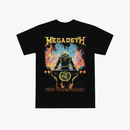 Megadeth | “New World Order” Short Sleeve Unisex Black T-Shirt – Officially Licensed Rock Band Tee Short Sleeve Philcos