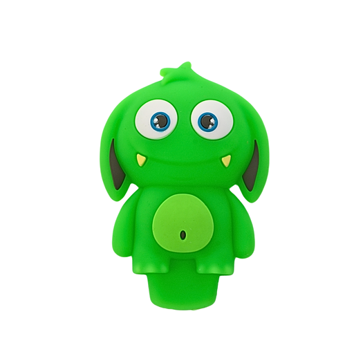 3" Monster Buddies Silicone Handpipe - Assorted colours