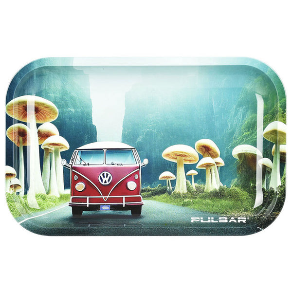 SC Pulsar Camper Van Shroom Trip Rolling Tray 7" x 11"