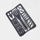 20-in-1 Wallet Multifunction Survival Tool Kit Multi Tool · Accessory Canadian Distributor Black