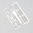 20-in-1 Wallet Multifunction Survival Tool Kit Multi Tool · Accessory Canadian Distributor Silver