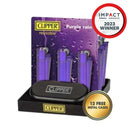 SC Clipper Metal Purple Rain 12 count Display