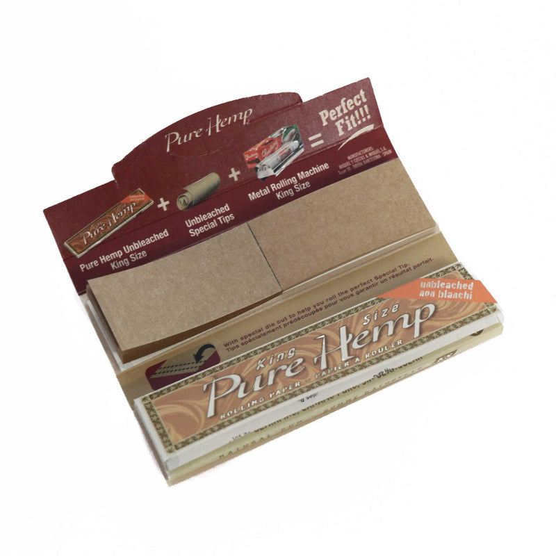 Pure Hemp Unbleached Cigarette Papers - Infyniti Scales