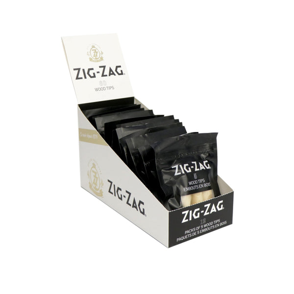 Zig Zag Wood Tips