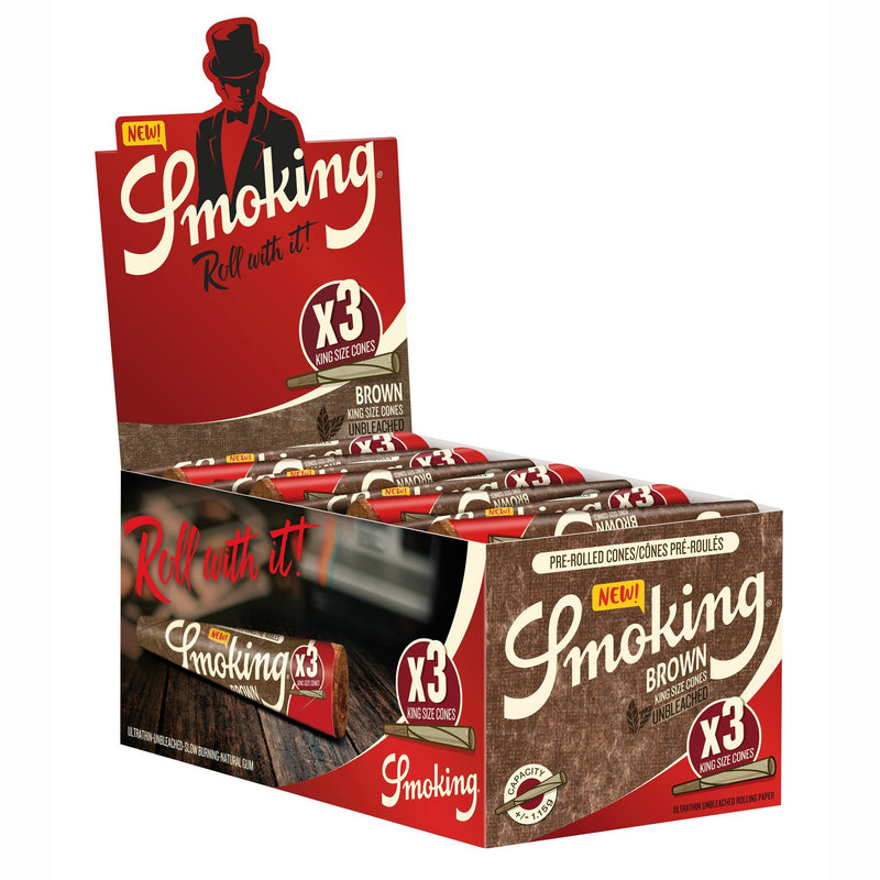 King Smoking Brown Pre- Rolled Cones