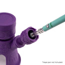 Ooze | Hyborg Silicone Glass 4-In-1 Hybrid Water Pipe And Dab Straw Resin · Silicone Rig Cannatron