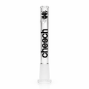 Cheech | 5.5" Diamond Downstems with Diffusion Cuts Downstem · Bowlstem Smoking Cat Distribution Black