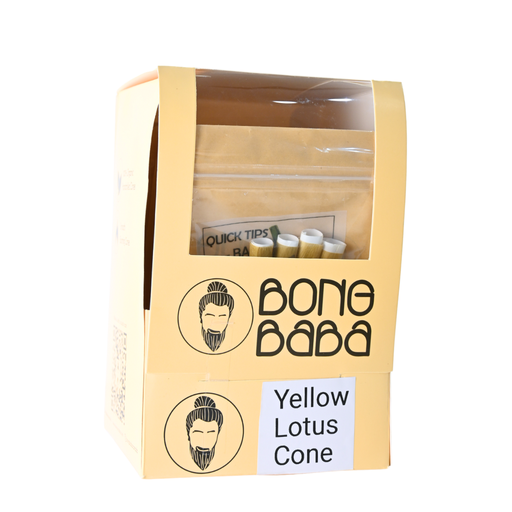 Bong Baba Yellow Lotus Cones - 10ct