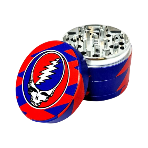 Blazy Susan X Grateful Dead 63mm 4pc Grinder 6 ct display