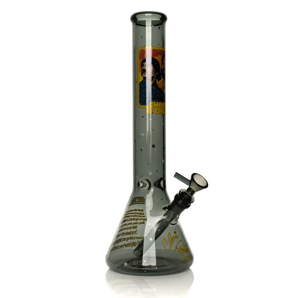 SC Cheech and Chong 15" 7mm  Stoners in Space Beaker Bong