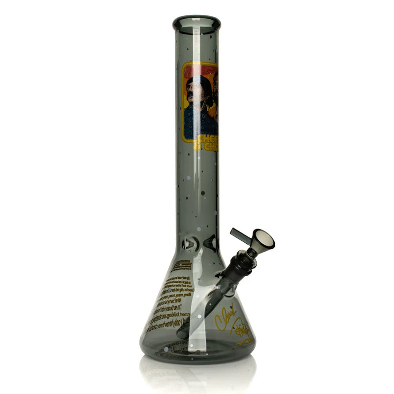 SC Cheech and Chong 15" 7mm  Stoners in Space Beaker Bong