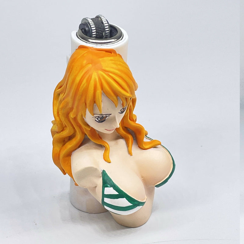 O ONE PIECE Nami Character 3D Lighter Case for Mini Clipper lighter