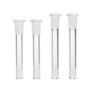 Clear Glass Slitted Diffuser Downstem – Multiple Sizes Available (3"–4.5") Downstem · Bowlstem Small Biz Distributors 3"