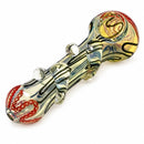 4" Wig Wag Glass Hand Pipe Glass Pipe Super Supplys Inc
