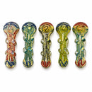 4" Wig Wag Glass Hand Pipe Glass Pipe Super Supplys Inc Default Title