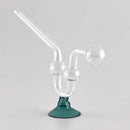 6" Stand Oil Burner Pipe – 2-Pack | Durable Glass Oil Burner Super Supplys Inc Lake Green