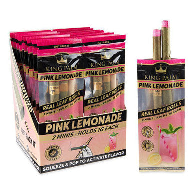 King Palm 2 Mini Pink Lemonade - 20ct