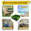 Herbhuggers | Premium Silicone Ashtray Featuring Center Tap Ash and Glassware Clearer with Accessory Organizing Slot Holders Silicone Ashtray Herbhuggers