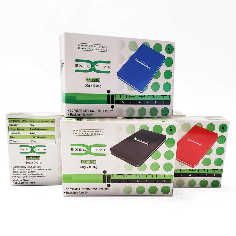 Executive Digital Pocket Scale, 50g x 0.01g - Infyniti Scales