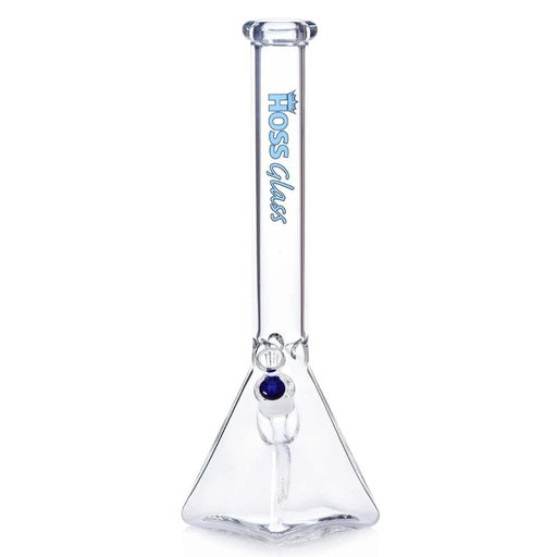 H055 Hoss Glass 18" Pyramid Base Beaker