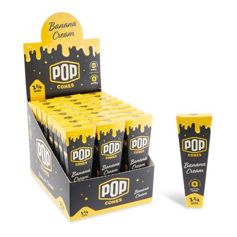 O Pop Cones | 1 1/4 6pk Pre-Rolled Cones with Flavor Tip 24ct Display