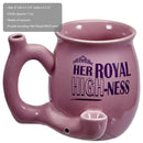 Her royal high-ness small pink mug Mug Pipe Roast and Toast Gifts